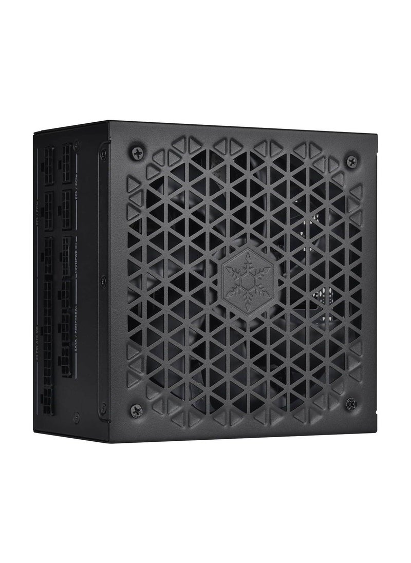SilverStone Hela 1200R Fully Modular ATX Power Supply, Cybenetics Platinum, 1200W Max Output Power, Gen5 12VHPWR PCIe Connector, 135mm Silent FDB Fan, Active PFC, SST-HA1200R-PM  - Image 3