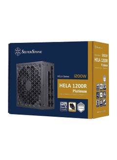 SilverStone Hela 1200R Fully Modular ATX Power Supply, Cybenetics Platinum, 1200W Max Output Power, Gen5 12VHPWR PCIe Connector, 135mm Silent FDB Fan, Active PFC, SST-HA1200R-PM  - Image 4