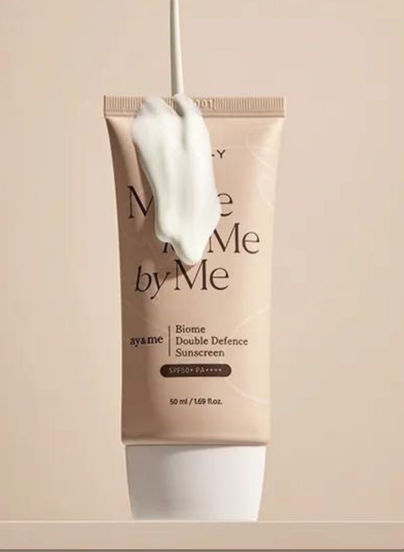 Axis-Y Double Defense Biome Sunscreen SPF 50+ PA++++ sun damage, dark spots, uneven tone - Image 4