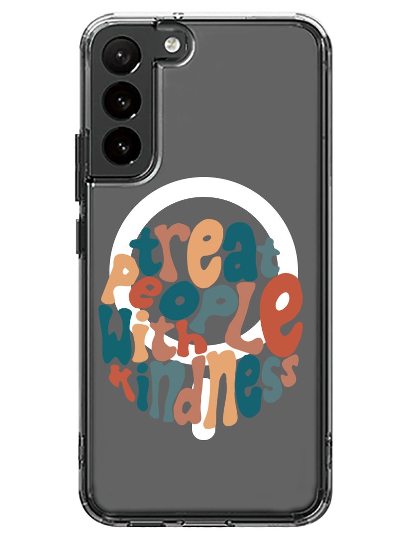 Theodor Magnetic Case for Samsung Galaxy S23 Plus 6.6-inch Compatible with MagSafe Wireless Charging, Shockproof Phone Bumper Cover TPWK-01 - Image 1