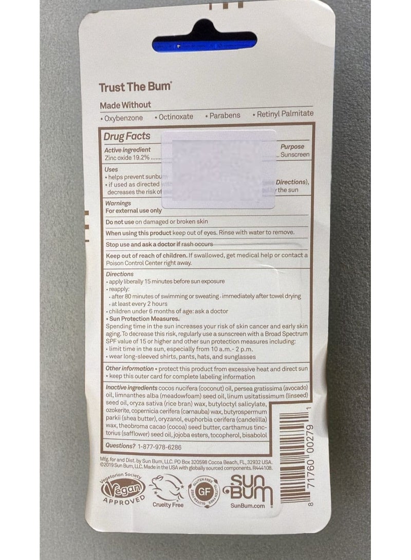 Sun Bum Baby SPF 50 Sunscreen Stick, Mineral Roll-On UVA/UVB Face and Body Protection for Sensitive Skin, Fragrance Free, Travel Size, Unscented, 0.45 Oz - Image 2