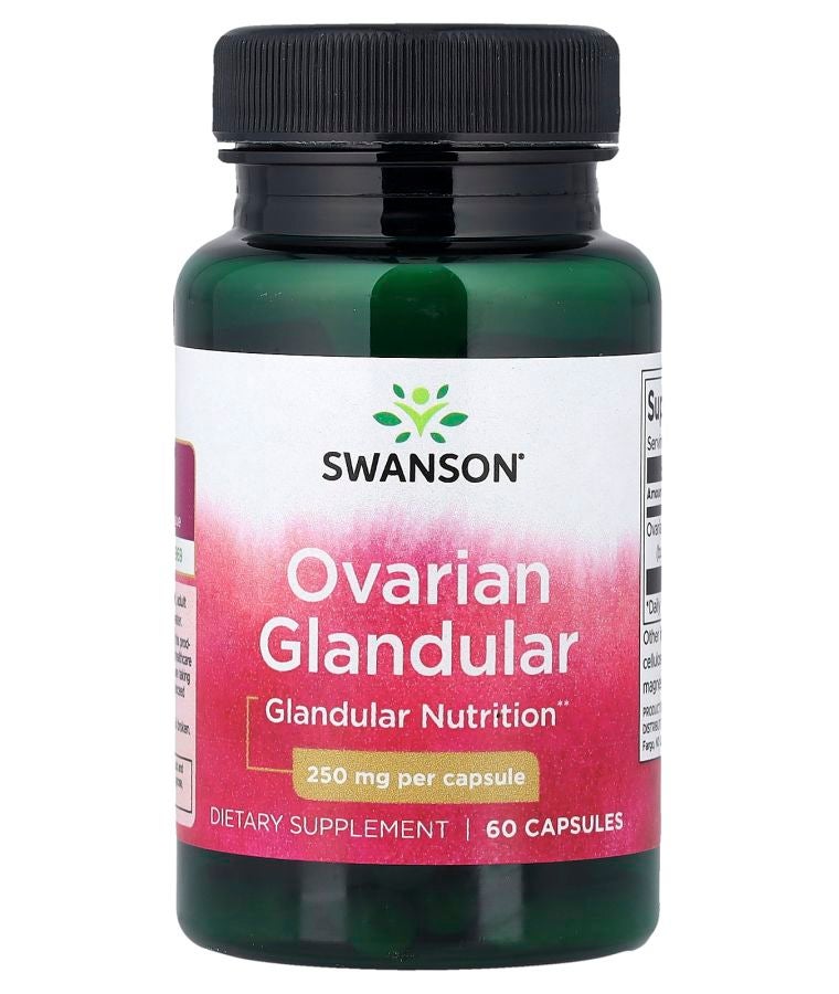 SWANSON Ovarian Glandular 250 mg 60 Capsules