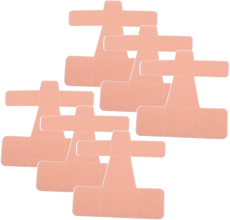 Beige Toe Protector Patches 6pcs For Bunion Relief Sports Toe Separators Adhesive Design - Image 1
