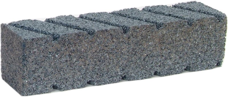 Brick Rubbing 8x2x2in Fluted