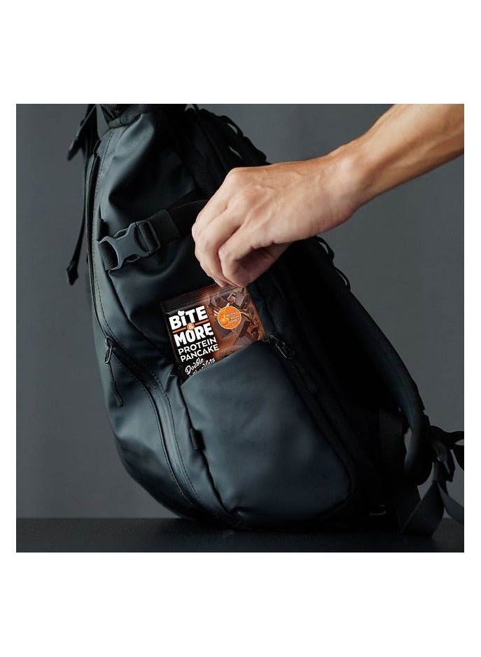 Bite & More Protein Pancake Double Chocolate Flavor 50g - Image 3
