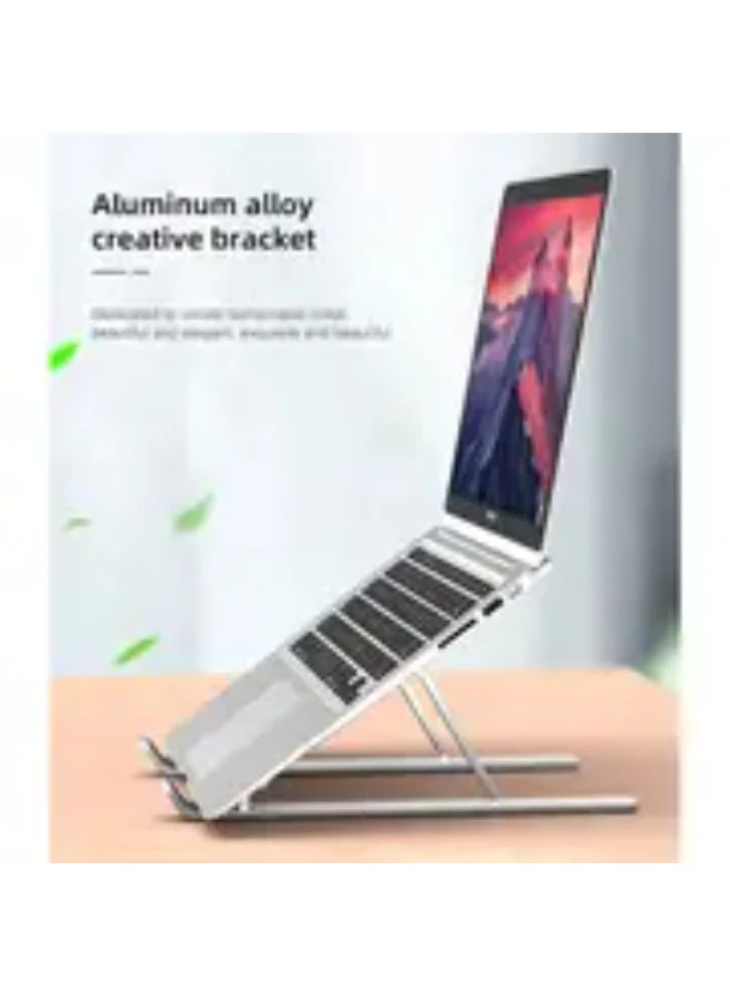 MG Maxguard Moda Series Adjustable Laptop Stand, Silver, MG-M01