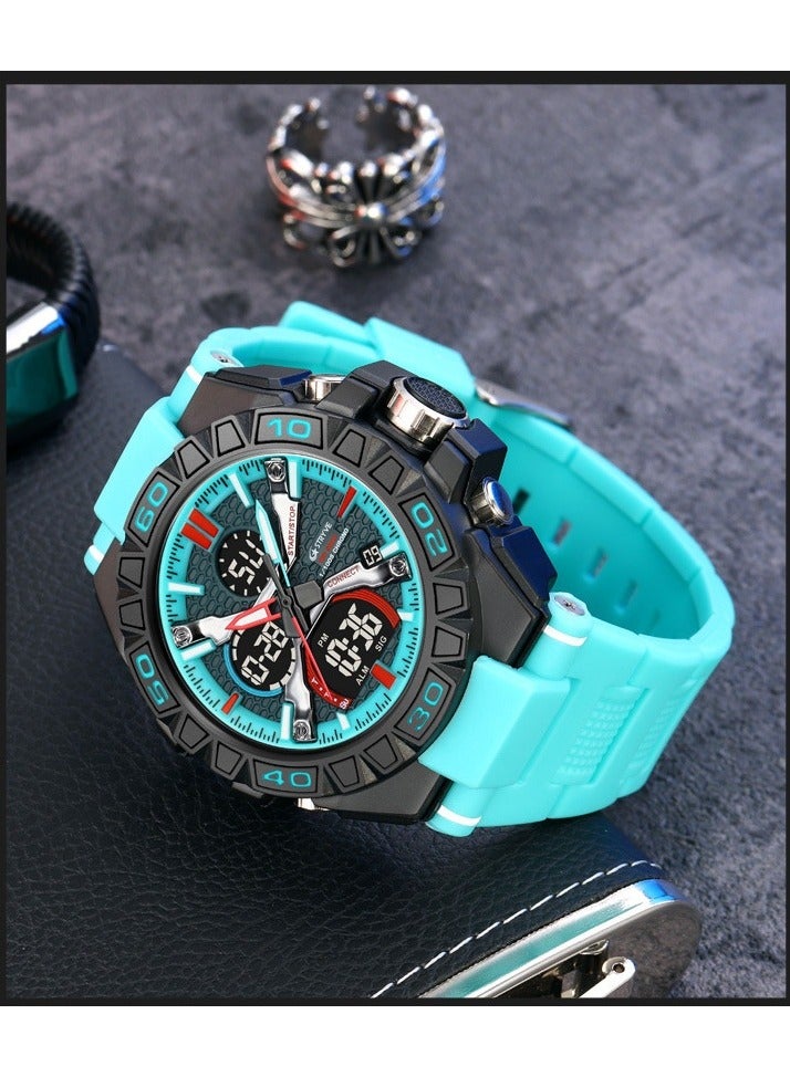 STRYVE Young Men's Stylish Sporty Style with Colorful Luminous Digital Waterproof Multifunctional Watch - Image 2