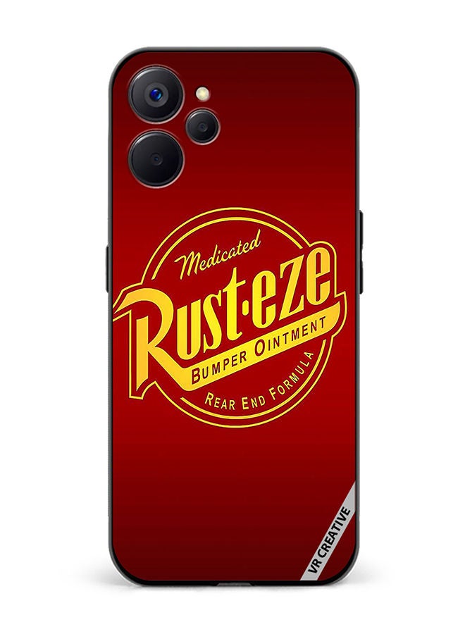 VR CREATIVE Protective Case Cover For Realme 10 5G Rust Eze Rear End Formula Design Multicolour - Image 1