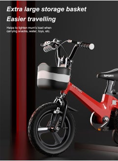 MaBaby 16 Inch Kids Bike Magnesium Alloy Kids' Bike Children's Bicycle For 5-8 Years Old Girls And Boys With Training Wheels Sensitive Brakes Wear-Resistant Tires Safe and Stable  - Image 5