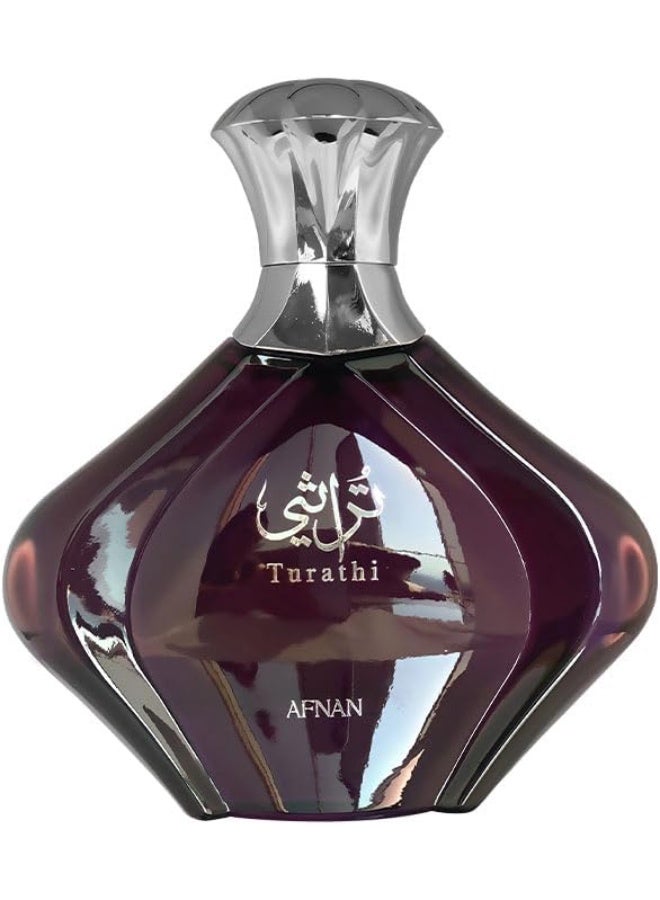 AFNAN Turathi Femme Purple Eau De Parfum for Women, 90 ML - Image 2