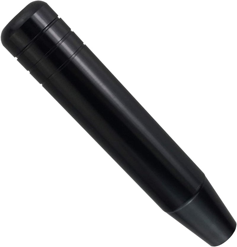 Abfer Black Shift Knob Weighted Car Gear Stick Shifter Extension Long Shifting Lever Handle Fit Most Manual Automatic Transmission Vehicle - Image 1