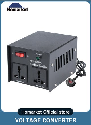 محول فولتية بقدرة 300W محول طاقة بقدرة 110V-220V محول محول تصاعدي/هابط محول محول مع حماية قاطع دائرة قابلة لإعادة التشفير مقبس عالمي صغير الحجم - pzsku/Z1B73E9EBAFD9CF1D5A06Z/45/1743070272/300afa6b-f650-4de1-80b3-542d3dcfe1ae