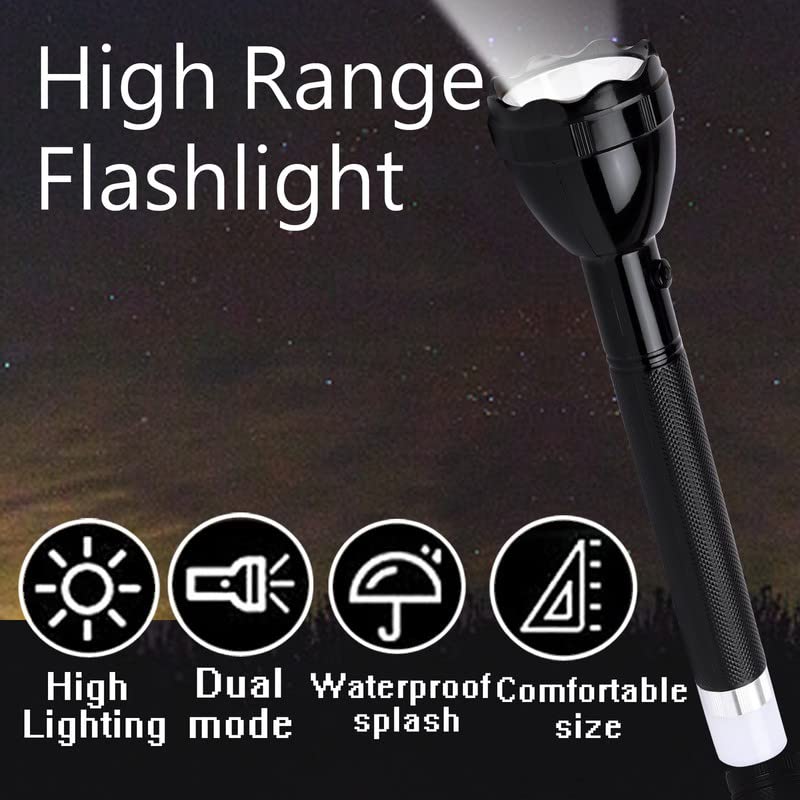 Care4 Care 4 70W Torch Long Press for Blinker New 2in1 1000M Long Range Beam 4 Modes Waterproof Re charg eable Penlight Waterproof Light Led Flashlight Torch (Black : Re Charge able) - Image 3