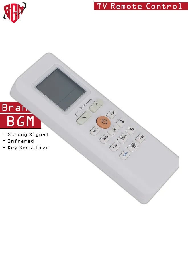 BGM RG70ABGEF New Replacement Remote Control fit for Midea Air Conditioner AC Remote Control RG70E/BGEF RG70E BGEF - Image 3