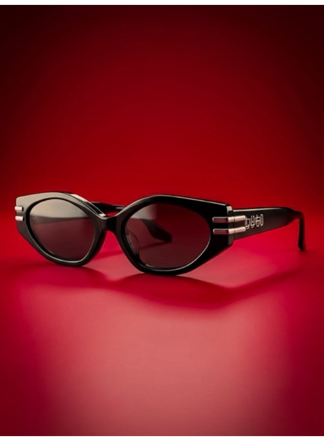 LOUKLAD Shades 01 - Rectangular Sunglasses - Black - Image 2