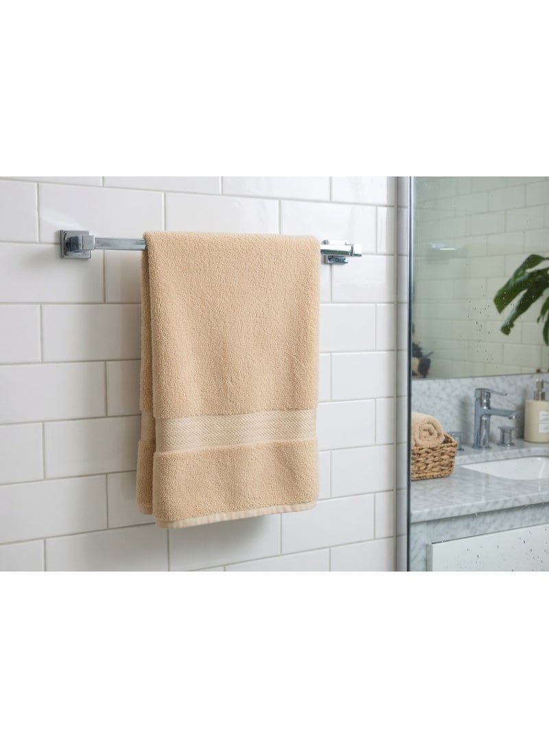Notte Bianca Hand Towel Camel Color  50X100 Gsm 730 Soft Excellent Absorbing - Image 1