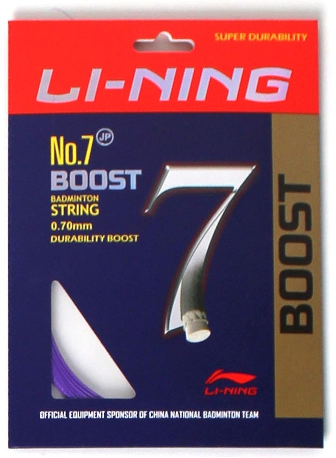 Li-Ning No.7 Boost Badminton String, Orchid Purple - Image 1