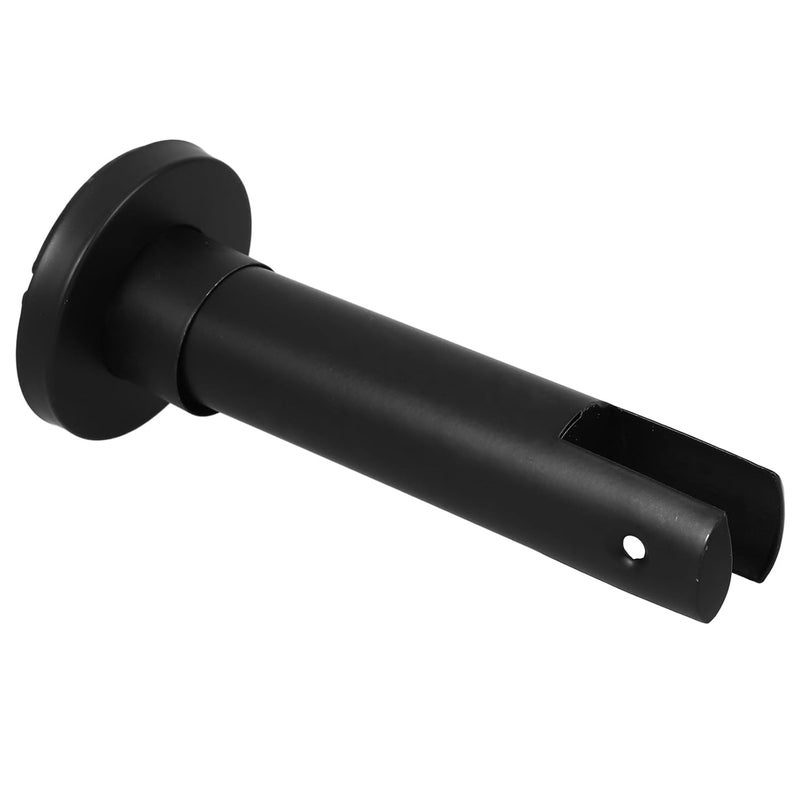 Luxshiny Adjustable 10cm Stainless Steel Toilet Support Foot for Restroom Partition Hardware Bracket Public Bathroom Stall Partition Fitting with Sturdy Stand - Image 1