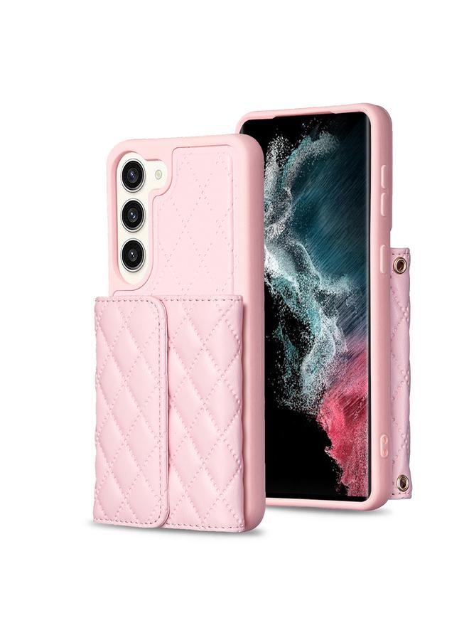 اس-توب جراب لهاتف Samsung Galaxy S23+ 5G، جراب هاتف جلدي أفقي على شكل معين - Image 1