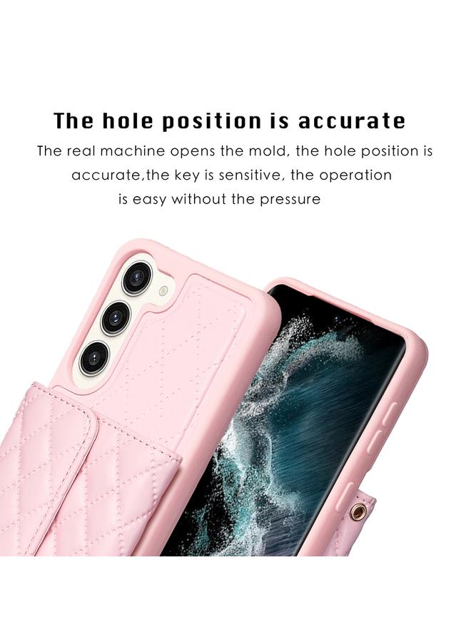 اس-توب جراب لهاتف Samsung Galaxy S23+ 5G، جراب هاتف جلدي أفقي على شكل معين - Image 3