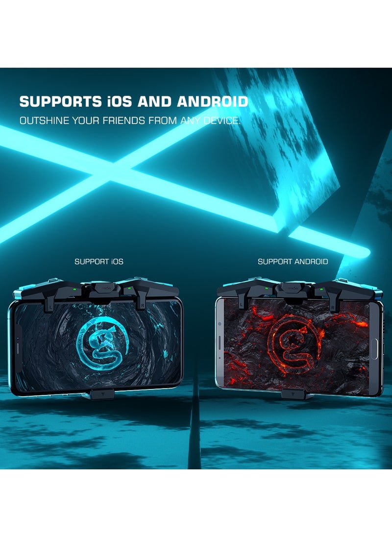 Generic Classic Mobile Gaming Controller GameSir F4 Falcon Wireless Connections for iOS Android Mobile 4 Turbo Modes Portable Aesthetically Pleasing Functional  - Image 4