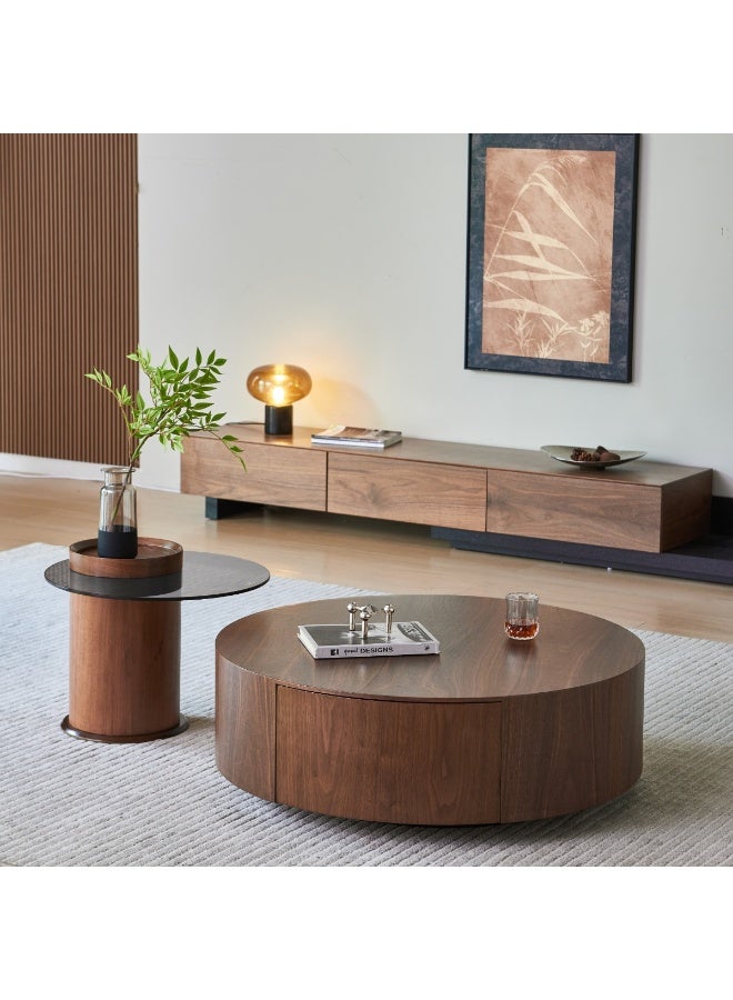 Baytonia Modern Elegance 2-Piece Coffee Table - Brown - Image 2
