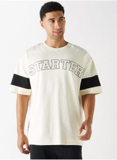 STARTER تي شيرت برقبة دائرية وشعار الماركة  - Image 1