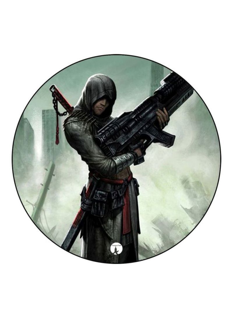 RKN Assassin's Creed Printed Mouse Pad  Aqua/Green/Red