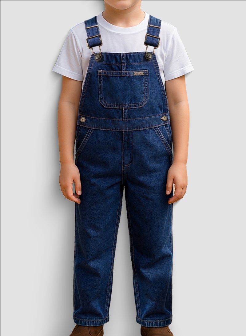 Y&CO Boys Carpenters Dungaree - Image 3