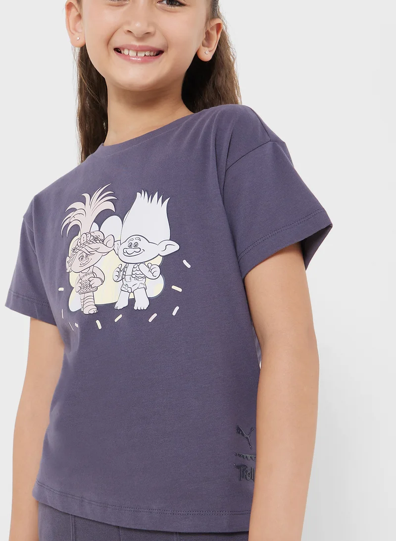 PUMA Kids Trolls Graphic T-Shirt