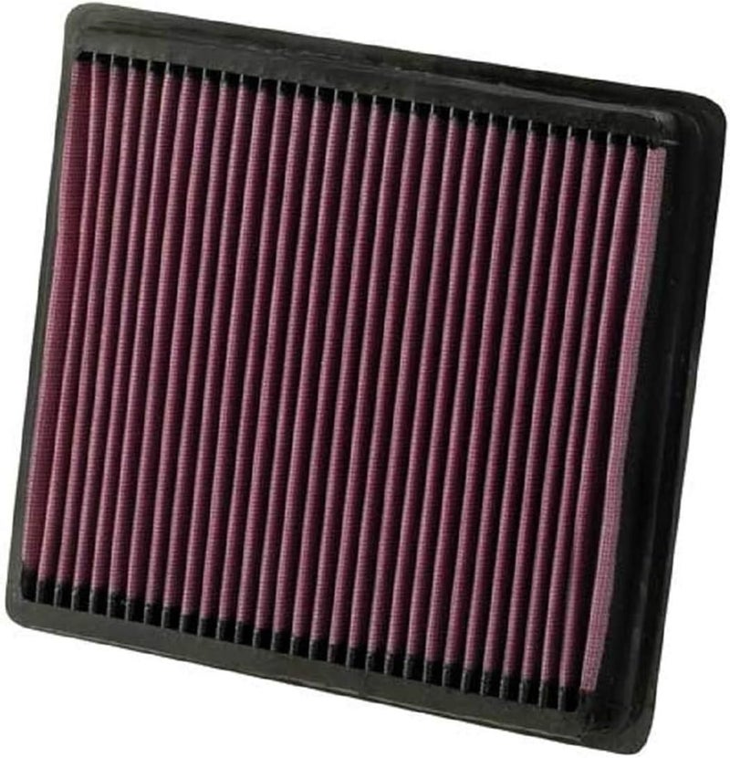 K+N K&N Engine Air Filter: Increase Power & Acceleration, Washable, Premium, Replacement Car Air Filter: Compatible with 2007-2015 LANCIA/CHRYSLER/DODGE (Flavia, 200, Sebring, Avenger), 33-2373 - Image 1