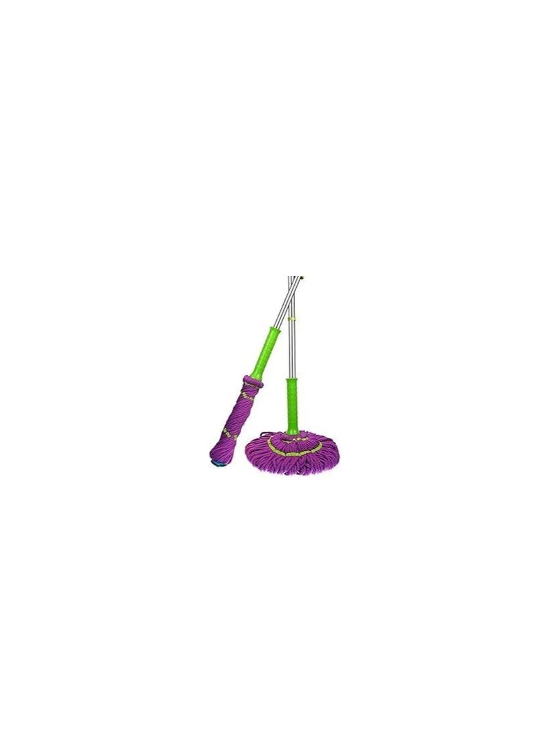 Smart Multi-Purpose Mop – Extendable & Squeezable Head in Purple – Flexible and Practical Design for Faster, Easier Home Cleaning - Image 1