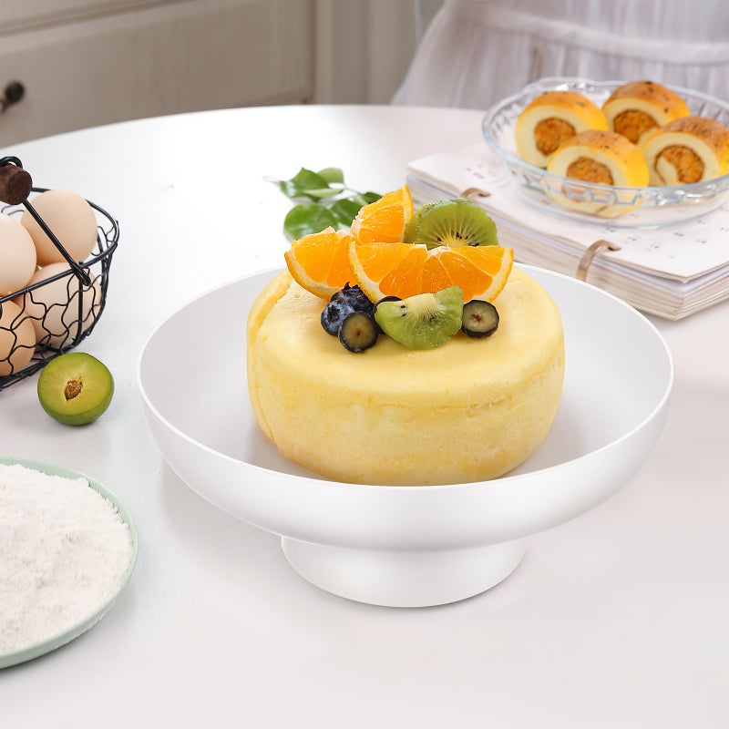 Portable Fruit Draining Bowl High Base Fruit Basket Decorative Fruit Holder - Image 4