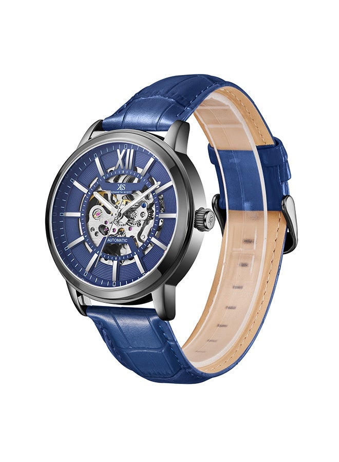 KENNETH SCOTT Leather  Automatic  Watch K24323-XLNN - 43.5 mm - Image 3