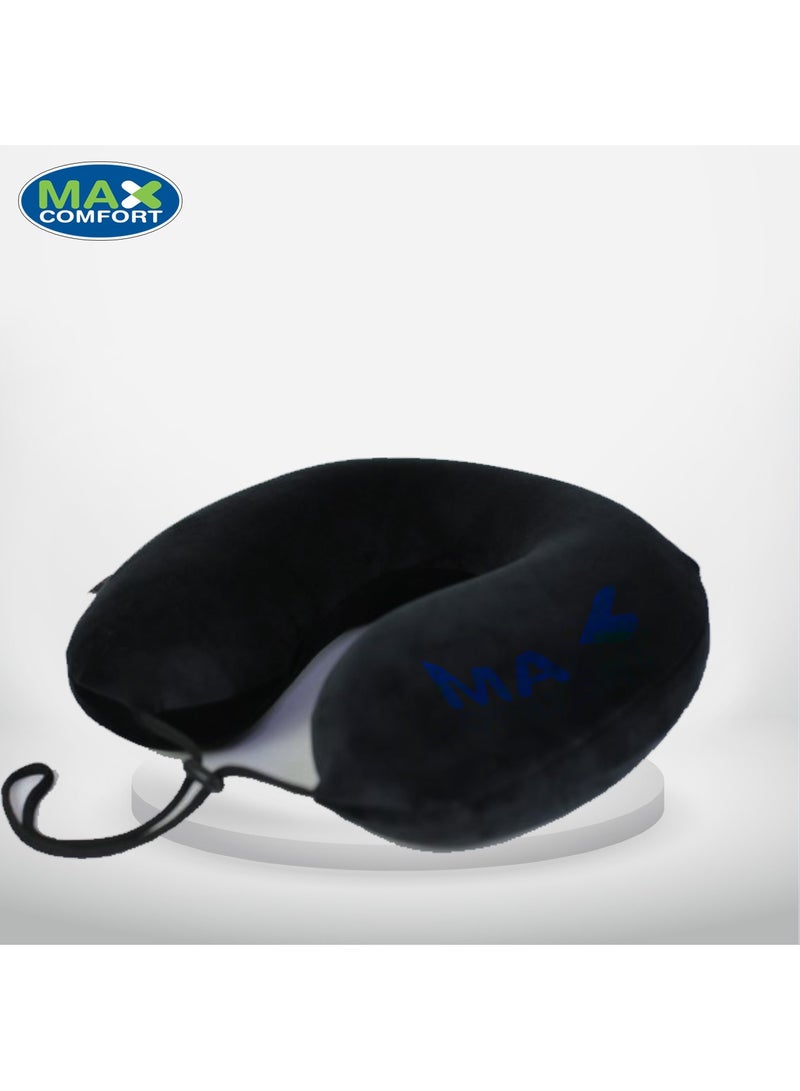 ماكس كمفورت وسادة السفر الطبية للرقبة ميمورى فوم للسفر الطويل - Image 3