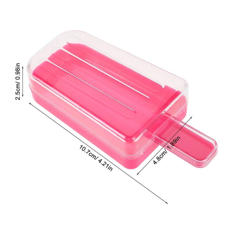 Plum Red Ice Cream Shape Candy Boxes 12 Pcs For Party Wedding Birthday Favor Treat Packaging - Image 3