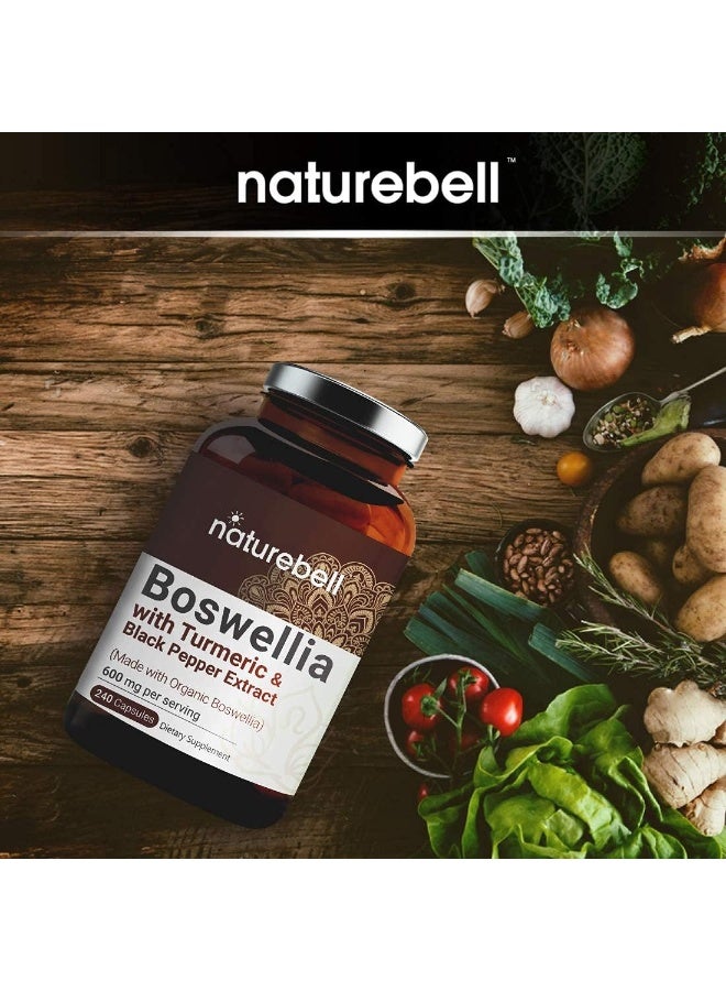 NatureBell Boswellia Capsules with Turmeric & Black Pepper Extract - Image 3