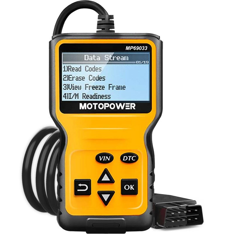 MOTOPOWER MP69033 OBD2 Scanner Car Engine Fault Code Reader Engine System Diagnostic Tools - Image 1