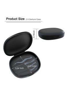 SYOSI 4PCS Denture Case Orthodontic Retainer Case  - Image 4
