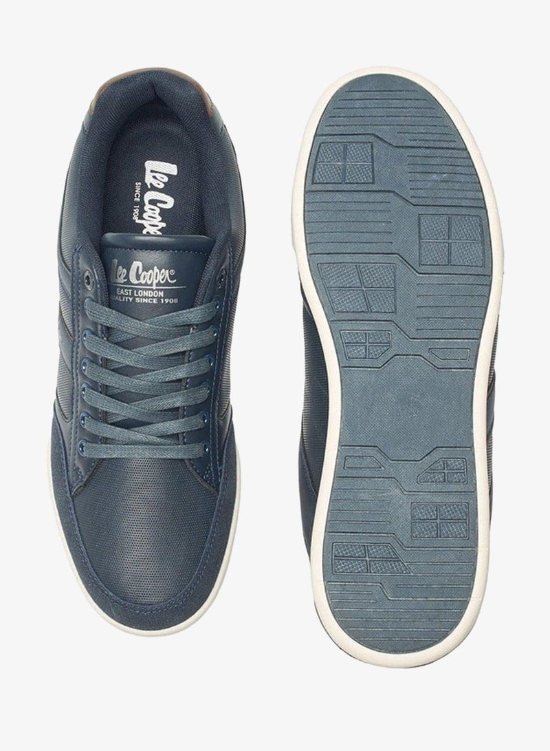 لي كوبر سنيكرز رجالي بتفاصيل شعار وإغلاق برباط - Image 4