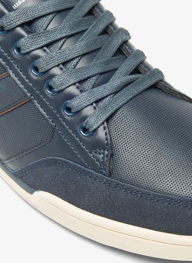 لي كوبر سنيكرز رجالي بتفاصيل شعار وإغلاق برباط - Image 5