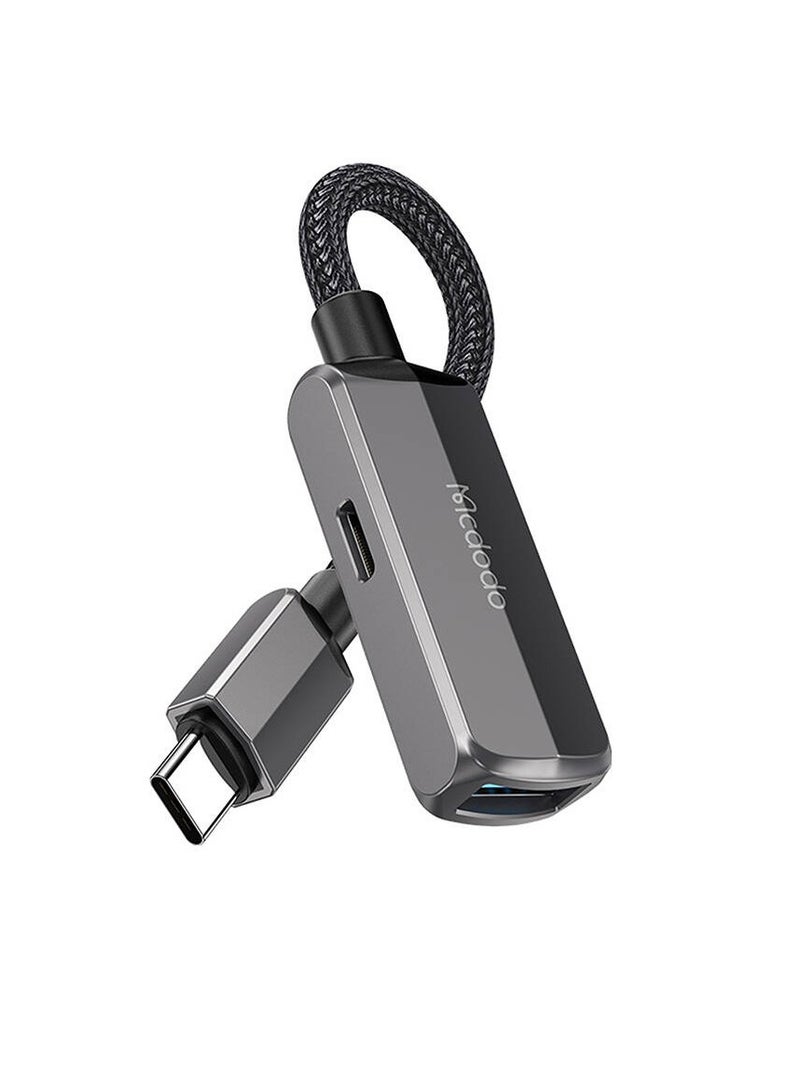 Mcdodo CA-2830 OTG 2in1 Convertor USB-C do USB-C + USB-A - Image 1