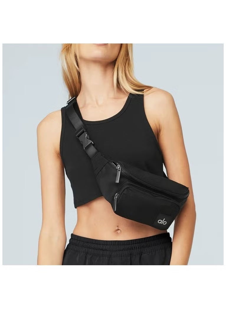 Alo Yoga alo new simple fashion Fanny pack ladies crossbody bag multi-functional large capacity mobile phone bag - Image 1