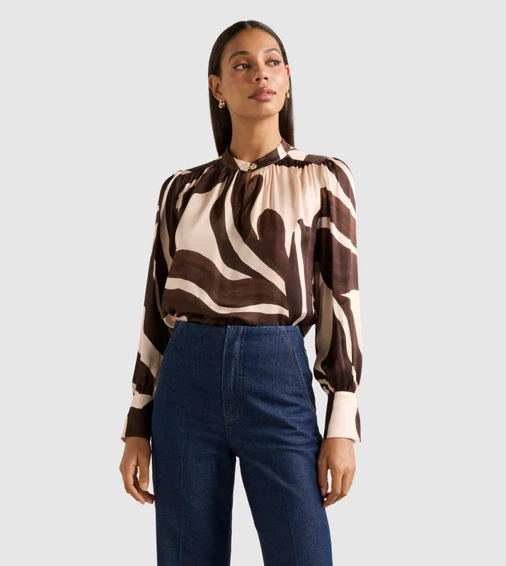 Forever New Kai Gathered Detail Blouse