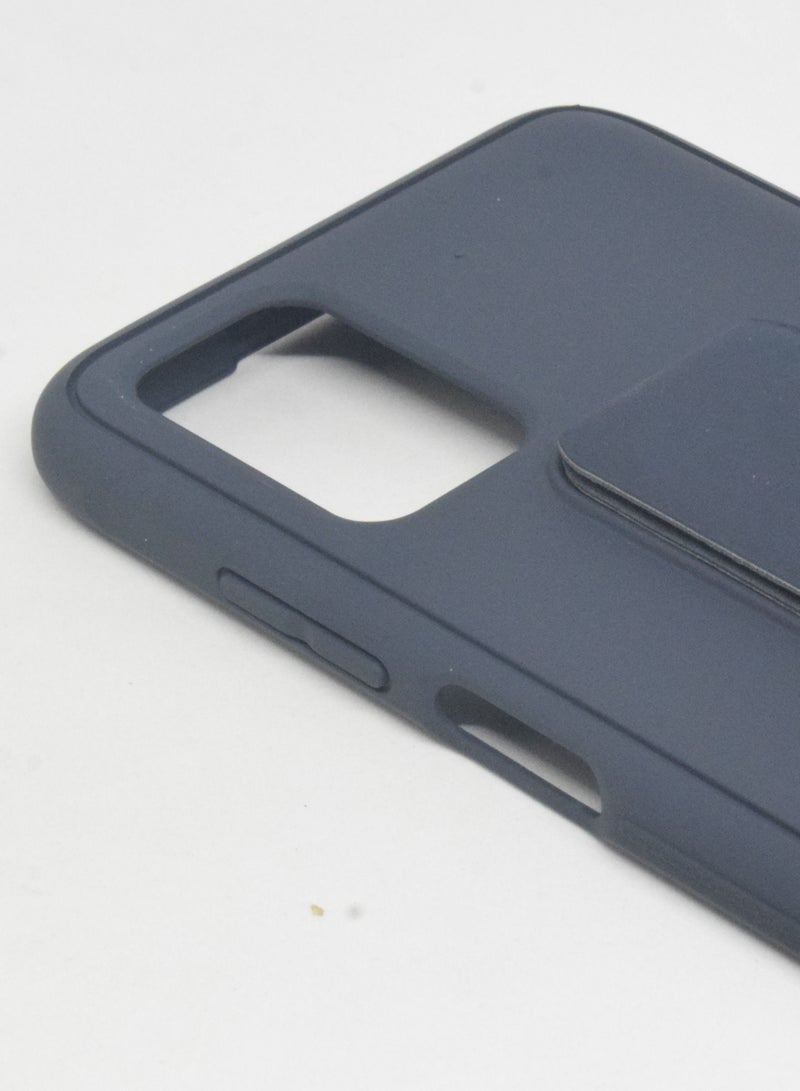 BORTONY Fully Covered With Finger Grip Stand Holder Anti Slip Shockproof Protective Case Cover For Samsung Galaxy A03s - Image 2