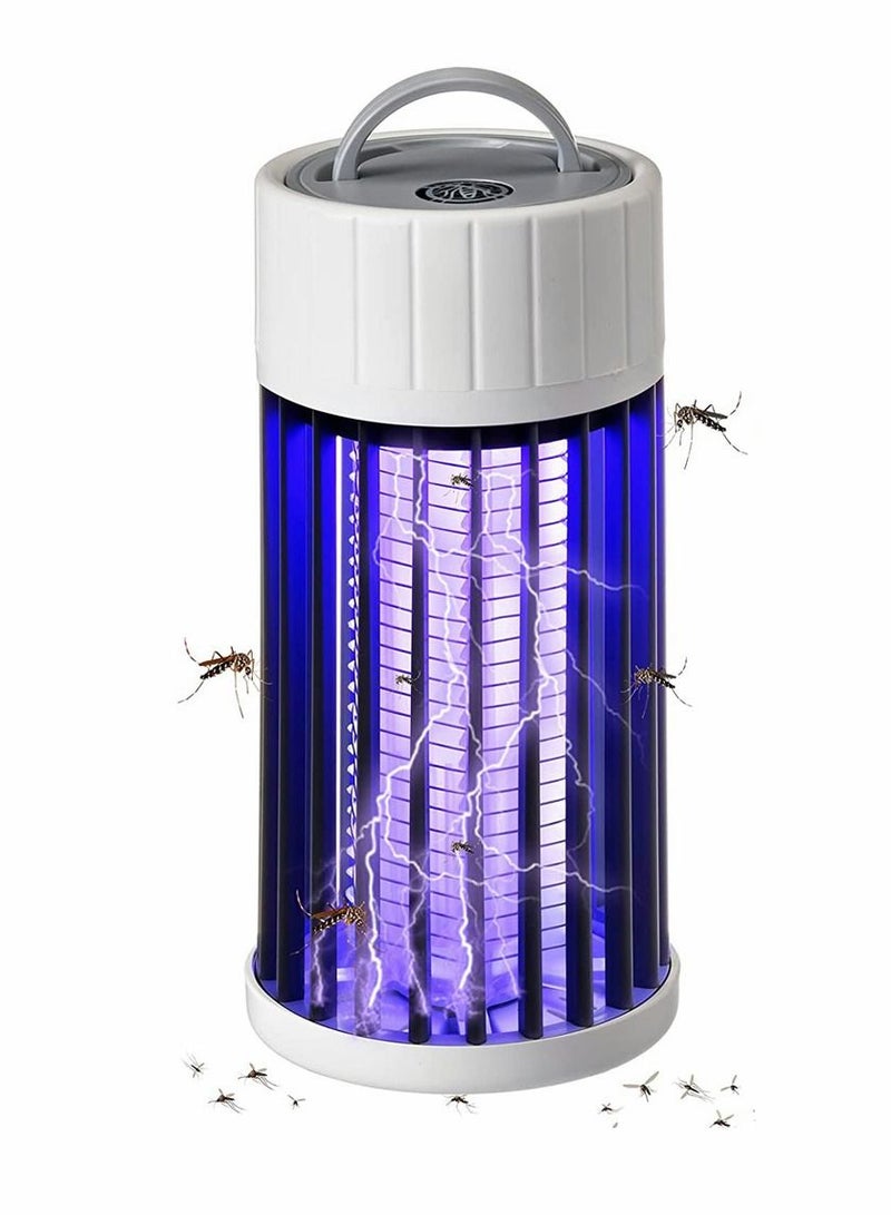SYOSI Electric Bug Zapper for Indoor Outdoor, 3000V High Powered UV Light Mosquito Zapper Killer, Waterproof Pest Control Insect Fly Trap Equipped USB Cable for Home, Patio, Backyard, Camping - Image 1