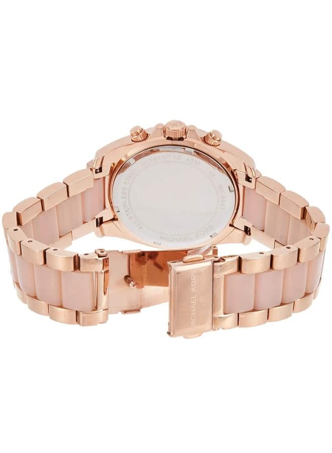 Michael women Stainless Steel Blair Watch- MK5943 - Image 3