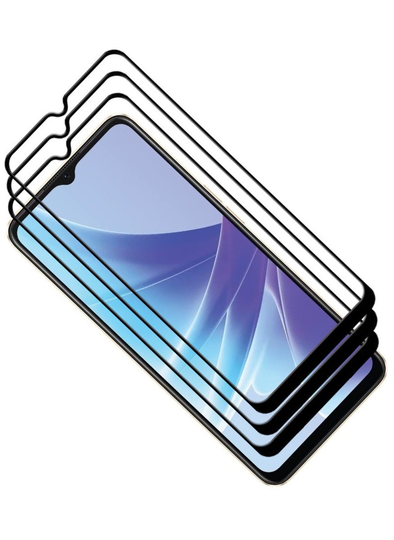 ACLIX 3 Pieces Antistatic ESD Dustproof Premium Quality High Definition Tempered Glass Screen Protector Designed For Oppo A77s - Image 1