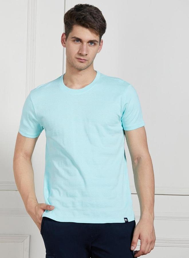 دينيس لينغو تيشيرت بتفاصيل بارزة الملمس وأكمام قصيرة - Image 4