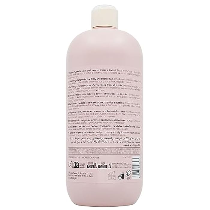 Inebrya Ice Cream Dry-T Shampoo - Nourishing Shampoo for Dry, Frizzy, and Treated Hair with Silk and Wheat Proteins (33.8 oz.) - Image 2